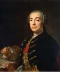 Pfanzelt Pfandzelt Fanzelt Lucas Conrad Portrait of the Architect Bartolomeo Francesco Rastrelli - Hermitage